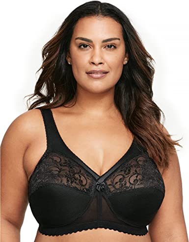 Glamorise Women's Plus Size MagicLift Original Support Bra Wirefree #1000