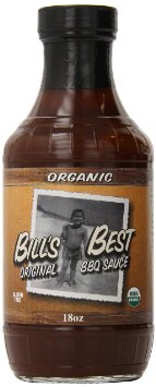 Bill's Best Original Organic BBQ Sauce
