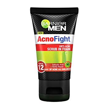 Garnier Men AcnoFight 6-in-1 Anti-Acne Foam:100ml.