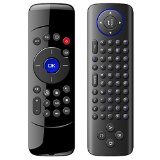LYNEC C2 24G 6-Axis Mini Wireless Keyboard Mouse Remote with Infrared Remote Learning Air Control for PC HTPC IPTV Smart TV Android TV Box Media Player Updated Version