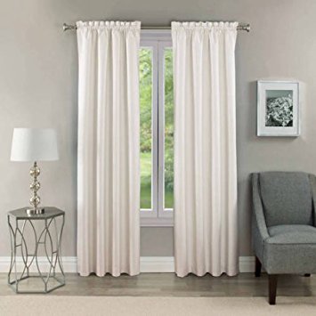 Eclipse Kendall Blackout Thermal Curtain Panel, 42x84, White