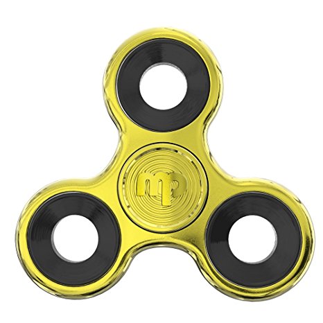 MUPATER fidget spinners, EDC spinner fidget toys, Stress Reducer for Children and Adults, NEW Gold