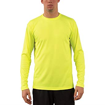 Vapor Apparel Men's UPF 50  UV Sun Protection Performance Long Sleeve T-Shirt