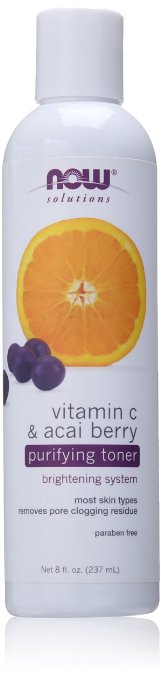 Now Foods Vitamin C and Acai Purifying Toner 8 Ounce