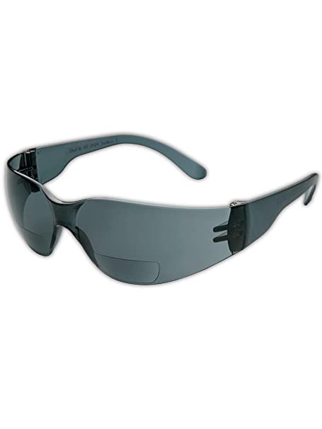 Gateway 46MG15 Starlite Reader Safety Glass w/o Anti-Fog Coating, 1.50 Diopter, Gray