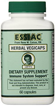 Essiac International Herbal Supplement Capsules, 60 Count