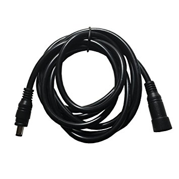 Hanvex HDX6 6ft 2.1mm x 5.5mm DC Plug Power Adapter Extension Cable, 18AWG Heavy Duty Cord for 12V, 24V LED Strip, Lighting, and more
