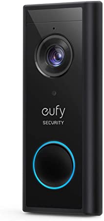 eufy Security, Wireless Add-on Video Doorbell with 2K Resolution, 2-Way Audio, Simple Self-Installation, HomeBase 2 Required