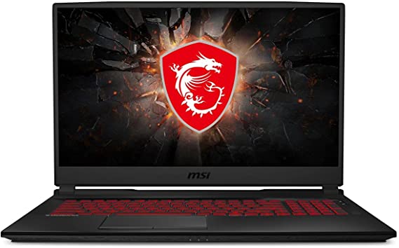 MSI GL75 Gaming Laptop: 17.3" 144Hz FHD 1080p Display, Intel Core i7-10750H, NVIDIA GeForce GTX 1660 Ti, 16GB, 256GB SSD   1TB HDD, Win10, Black (10SDR-636)