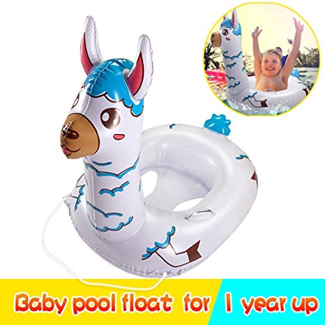 TRSCIND Baby Pool Float, Pool Floats for Kids, Toddler Pool Float with Safety Rope Swimming Float for Kids Toddlers 1-7