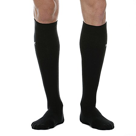 Compression Socks (Cushioned, Graduated Compression, Ergonomic fit for Men and Women) (Ideal for Sports, Work, Flight, Pregnancy)