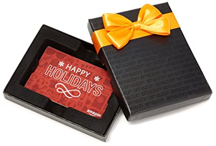 Amazon.com Gift Card in a Holiday Gift Box (Various Designs)