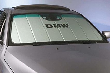 BMW 5 Series (E60 and F10) genuine factory OEM Windsield UV Sunshade Protector 2004 - forward