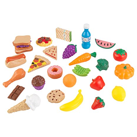 KidKraft 30Pc Pretend Play Food Set Playset