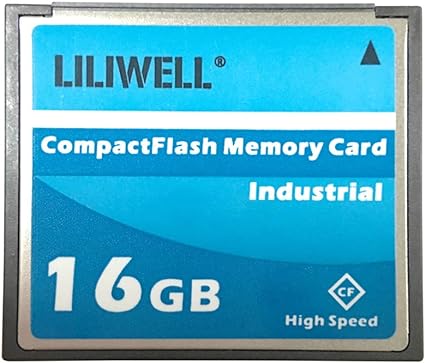 LILIWELL Original 16GB Compact Flash Memory Card Speed Up to 50MB/s Industrial CF16GB Cards