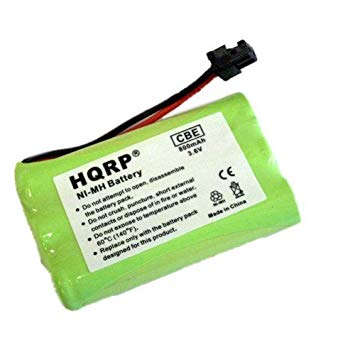 HQRP Phone Battery for Uniden TRU9460 TRU9465 TRU9466 TRU9480 TRU9485 TRU9485-2 Cordless Telephone plus Coaster