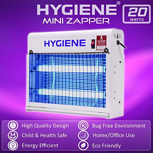 Hygiene™ 20W Mini Zapper Insect Killer Insect Catcher Bug Zapper Repellent Fly Swatter UV Tube Insect Killer Machine