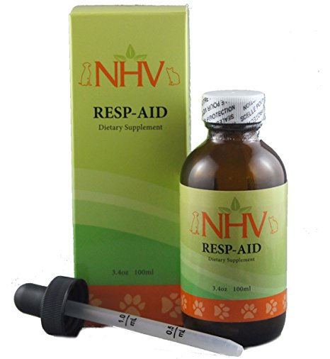 Resp-aid - Natural Support for Respiratory Disorders, Kennel Cough and Bronchial Infections in dogs, cats and small pets