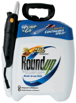 Roundup 5100110 Weed and Grass Killer III Ready-to-Use Pump 'N Go Sprayer, 1.33-Gallon