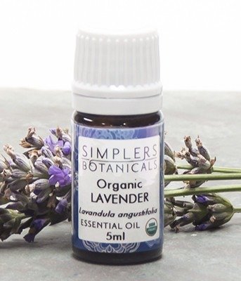 Essential Oil Lavender Organic Simplers Botanicals 5 ml Liquid