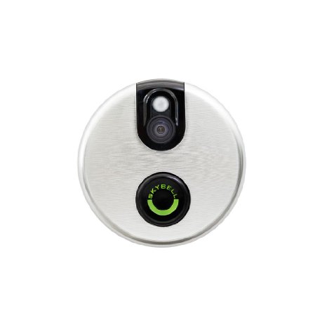 SkyBell Wi-Fi Video Doorbell Version 2.0 Classic (SILVER)