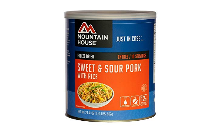 Mountain House Sweet & Sour Pork with Rice