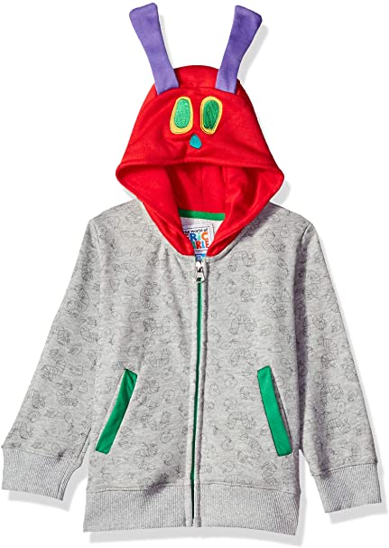 Eric Carle Boys' Toddler Zip Up Hoodies