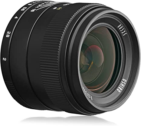 Oshiro 35mm f/2 LD UNC AL Wide Angle Full Frame Prime Lens for Canon EF EOS 80D, 77D, 70D, 60D, 50D, 7D, 6D, 5D, 5DS, 1DS, T7i, T7s, T7, T6s, T6i, T6, T5i, T5, T4i, T3i, SL2, SL1 Digital SLR Cameras