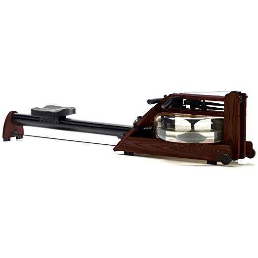 Water Rower Exercise Machine by WaterRower - A1 S4 Rose with Self-Regulating Resistance