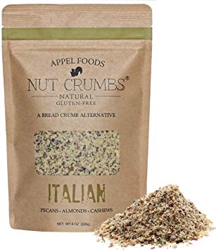 Appel Foods - Nut Crumbs - Bread Crumb Alternative - Gluten Free - Sugar Free - Low Carb - Low Sodium - Raw, Premium Nuts