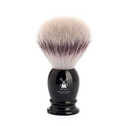 MÜHLE Classic Medium Black Silvertip Fibre Shaving Brush (31K256)
