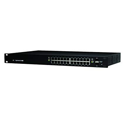 Ubiquiti EdgeSwitch ES24-500W 24 port Gigabit, 500W, Managed PoE