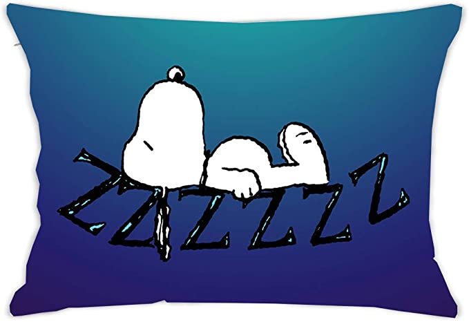 Meirdre Pillow Cases Sleeping Snoopy Standard Pillow Covers 20"x 30"