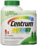 Centrum Multivitamin for Adults 425 TOTAL TABLETS including a bonus travel size bottle