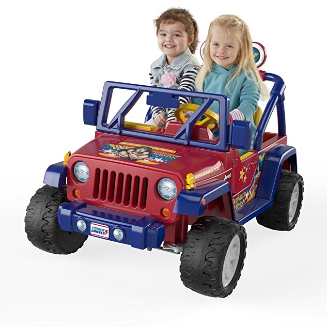 Power Wheels Wonder Woman Jeep Wrangler