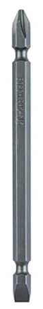 Bosch Professional Extra Hard, Double Ended Screwdriver Bits, Type Ph2-Sl, Length 110mm, Grey, Pack Of 10