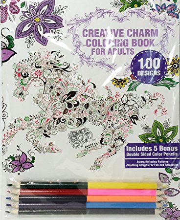 Creative Charm Coloring Book for Adults