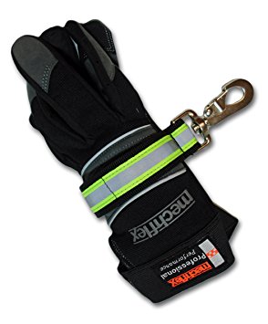 Lightning X Heavy-Duty Firefighter Turnout Gear Glove Strap w/ Reflective