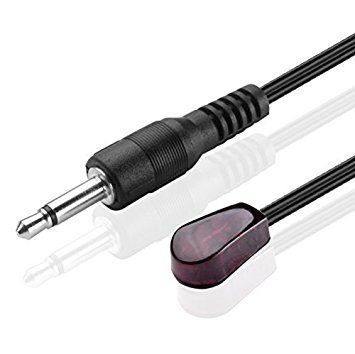 TNP IR Emitter Extender Extension Cable (10 Feet) - Single Head 3.5mm Jack Infrared Red Transmitter Blaster Blink Eye Wire Cord Compatible with IR Repeater Extender System Kit, XBox One