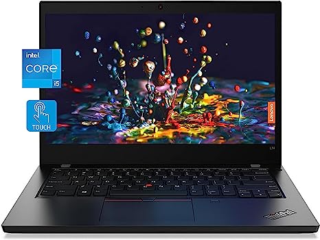 Lenovo ThinkPad L14 Business Laptop, 14" FHD Touchscreen, Intel Core i5-1135G7 Processor, 16GB RAM, 512GB NVMe SSD, Webcam, Wi-Fi 6, HDMI, USB Type-C, Thunderbolt 4, Windows 11 Pro