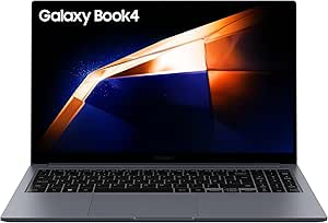 Samsung Galaxy Book4 Lightweight Laptop 15.6 Inch Intel Core 7 Processor 16GB Memory 512GB Storage Grey