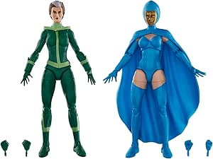 Marvel Legends Series Rogue and Destiny, X-Men Comics Collectible 6-Inch Action Figures 2-Pack (Amazon Exclusive)