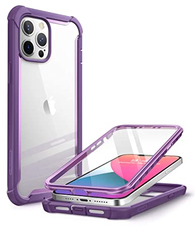 i-Blason Back Cover For iPhone 12 Pro Max 6.7 inch (2020 Release) ( Poly Carbonate|Purple )