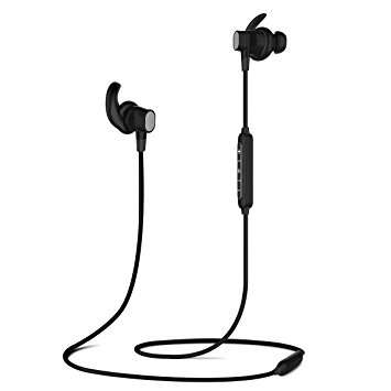 Bluetooth Headphones, ELEGIANT Wireless Sports In Ear Earphones IPX4 Waterproof Sweatproof Headphones for Workout Gym Running Fit for iPhone 8 7 6s 6 Sumsang S8 5S Galaxy S6 S7 Edge and More