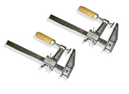 Set of 2 36" Inch Bar Clamps Heavy Duty Woodworking Wood Carpenter Tools