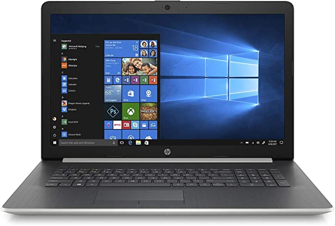 HP 17.3" HD  Laptop, Intel Core i7-8565U Processor, 8GB Memory, 256GB SSD Storage, Optical Drive, Backlit Keyboard, 2-Year HP Care Pack with Accidental Damage Protection, Windows 10 Home