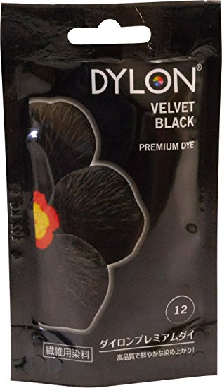 Dylon Velvet Black Nvi Hand Dye Sachet - 1200400112