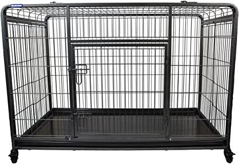 The Pet Store Premium Dog Crate with Lockable, Removable Nylon Wheels, X-Large