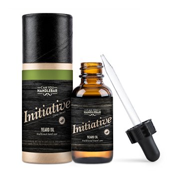 Initiative Beard Oil | Fresh Citrus Scent | Best Softener and Conditioner for Itchy Beards