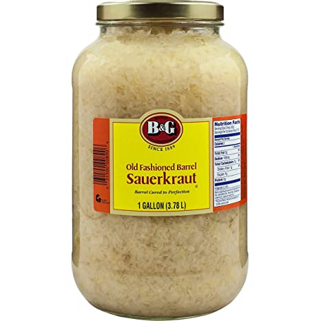 B&G Old Fashioned Barrel Sauerkraut (1 Gallon)